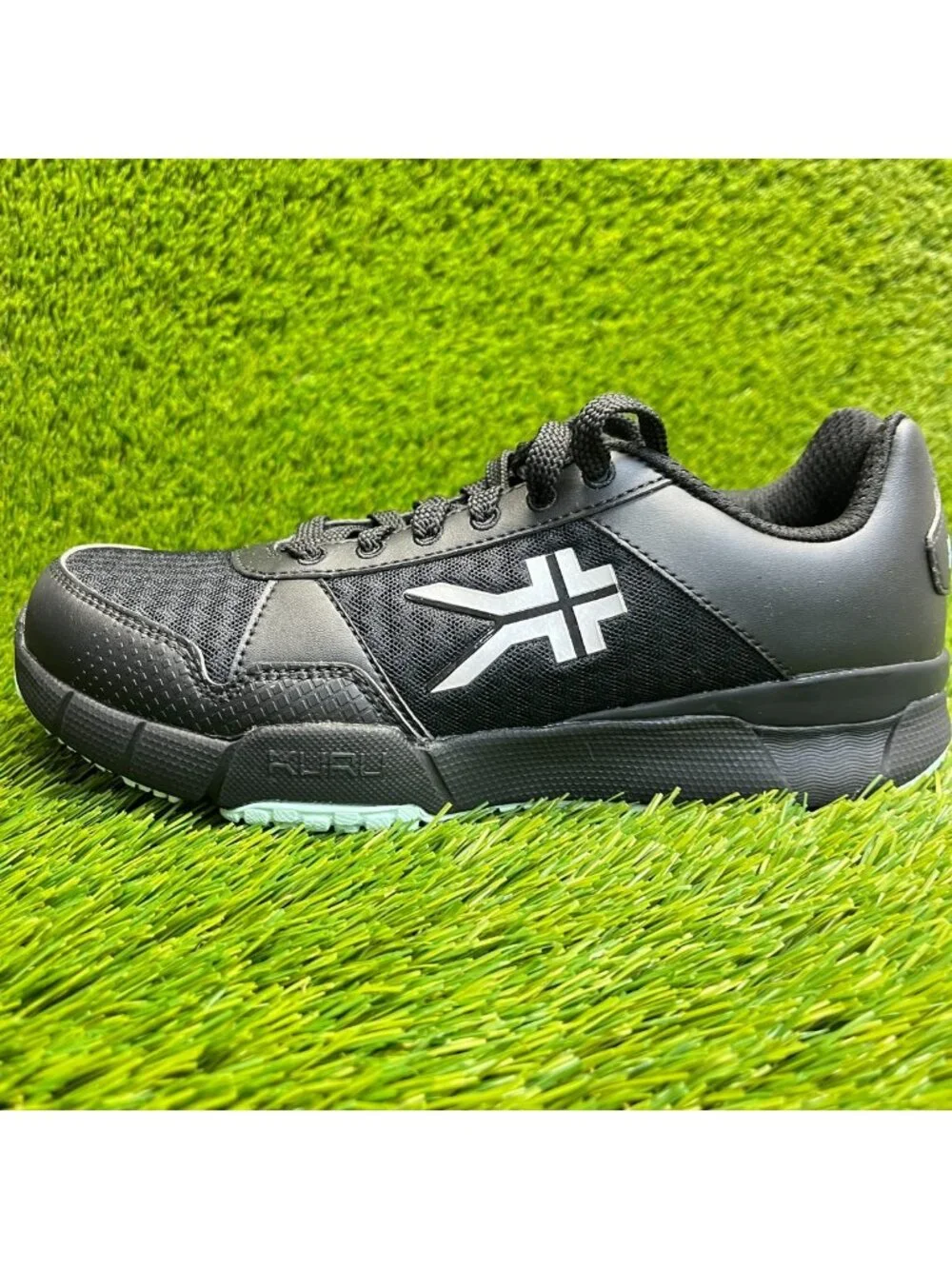 Kuru Quantum 2.0 Womens Size 8.5 Black White Athletic Running Shoes Sneakers